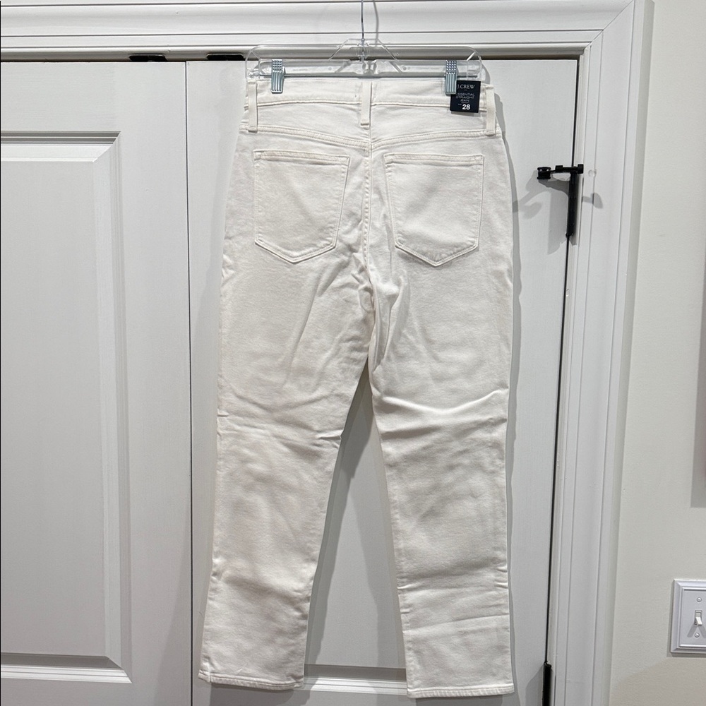 White Denim Jeans button fly